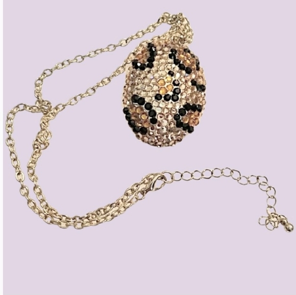 LOFT Jewelry - LOFT Sparkling Gold Cheetah Necklace
